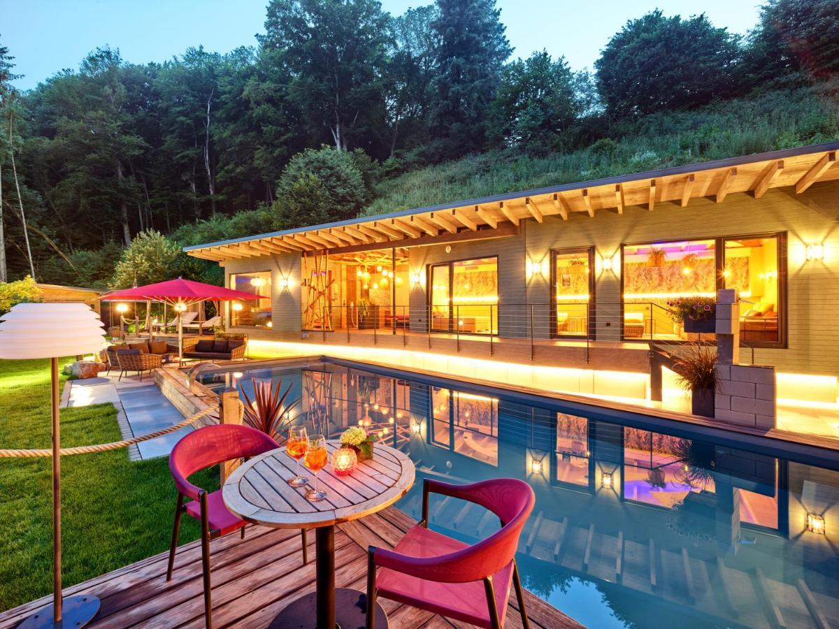 Hotel Erasmus - Mein Genuss- und Wellnesshotel Trassem Exterior foto